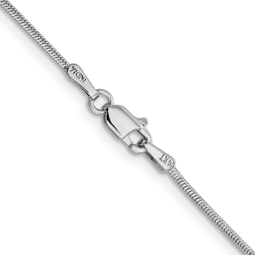 14k WG 1.1mm Round Snake Chain