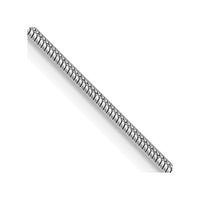 Thumbnail for 14k WG 1.1mm Round Snake Chain