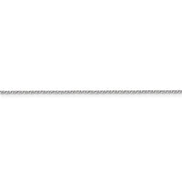 Thumbnail for 14k WG .95mm Twisted Box Chain