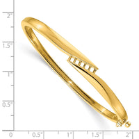 Thumbnail for 14k Hinged Bangle Bracelet Mounting