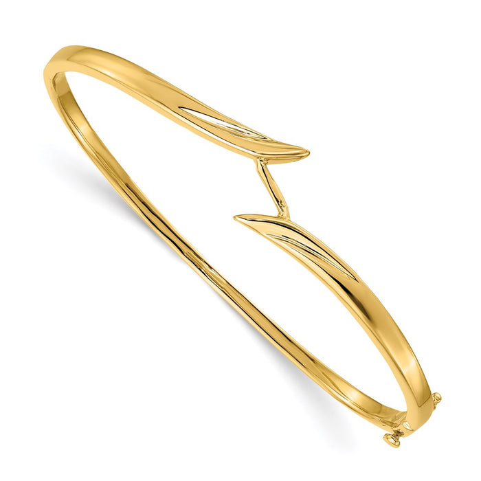 14k Hinged Bangle Bracelet Mounting