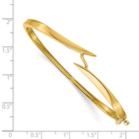 Thumbnail for 14k Hinged Bangle Bracelet Mounting