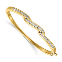 Thumbnail for 14k Hinged Bangle Bracelet Mounting