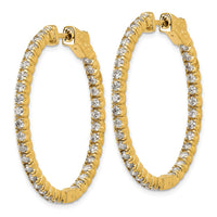 Thumbnail for 14k Round Hoop w/Safety Clasp Earring Mountings