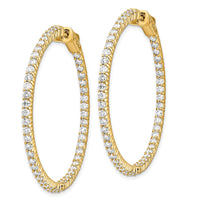 Thumbnail for 14k Round Hoop w/Safety Clasp Earring Mountings