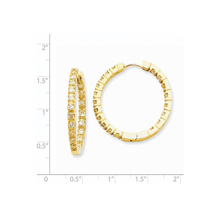 14k Diamond Hinged Hoops Mountings