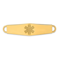 Thumbnail for 14k Non-enameled Medical Jewelry ID Plate