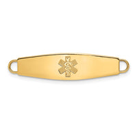 Thumbnail for 14k Non-enameled Medical Jewelry ID Plate