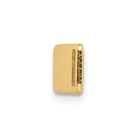 Thumbnail for 14K Epoxy Enameled Medical ID Ctr Plate # 817