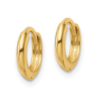 Thumbnail for 14k Polished Hinged Hoop Earrings
