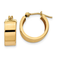 Thumbnail for 14k Polished Hoop Earrings