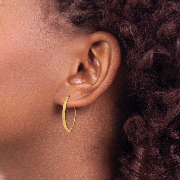 14K Dangle Threader Earrings