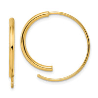 Thumbnail for 14k Polished Threader Earrings
