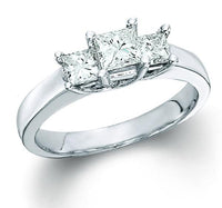 Thumbnail for PRINCESS 3 STONE RING