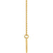 18K Yellow Vermeil Engravable Round 16-18" Rope Necklace  STULLER Default Title  