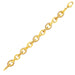 14k Two-Tone Yellow and Rose Gold Link Bracelet Bracelets Angelucci Jewelry   