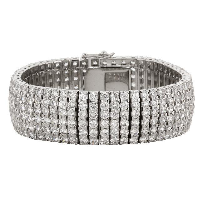 Cubic Zirconia Elegance Formal Bracelet Bracelets JGI   