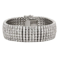 Thumbnail for Cubic Zirconia Elegance Formal Bracelet Bracelets JGI   