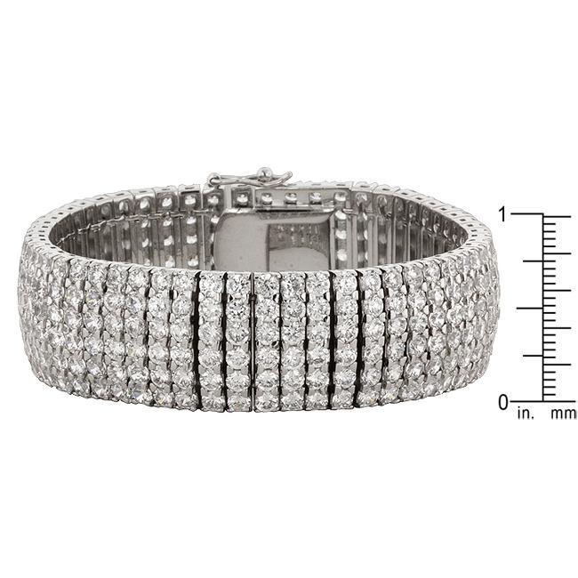 Cubic Zirconia Elegance Formal Bracelet Bracelets JGI   