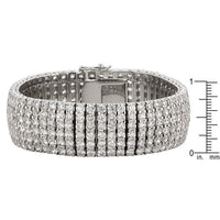 Thumbnail for Cubic Zirconia Elegance Formal Bracelet Bracelets JGI   