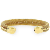 Thumbnail for Modern Mesh Cuff Bracelets JGI   
