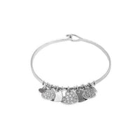 Thumbnail for Pave Hearts Charm Bracelet Bracelets JGI   