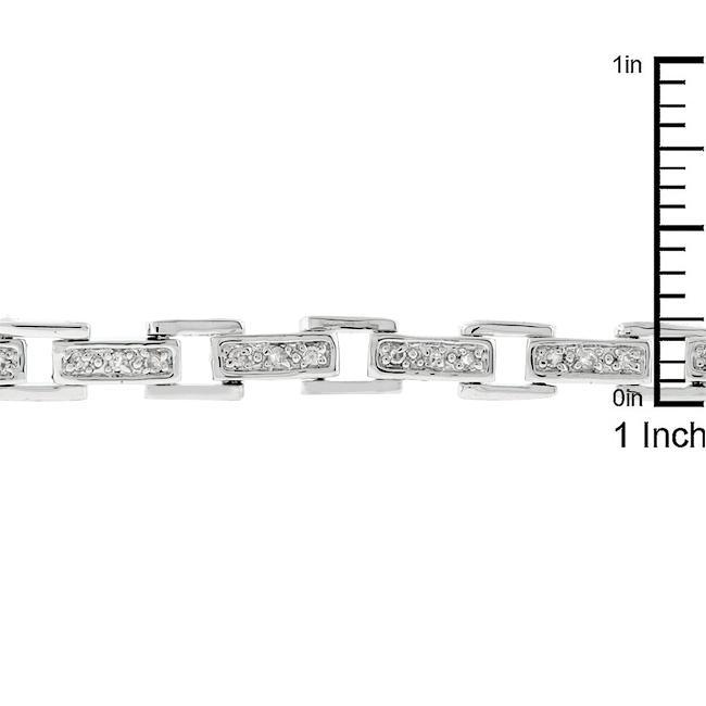 Silvertone Finish Horseshoe Bracelet Bracelets JGI   