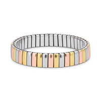 Thumbnail for Tri-tone Stainless Steel Stretch Bracelet Bracelets JGI   