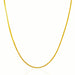 14k Yellow Gold Foxtail 1.0mm Chain Chains Angelucci Jewelry   