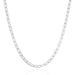 3.5mm Sterling Silver Rhodium Plated Flat Mariner Chain Chains Angelucci Jewelry   