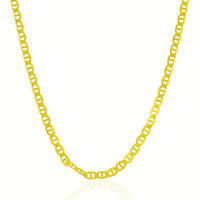Thumbnail for 4.5mm 10k Yellow Gold Mariner Link Chain Chains Angelucci Jewelry   