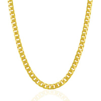Thumbnail for 5.8mm 14k Yellow Gold Solid Miami Cuban Chain Chains Angelucci Jewelry   