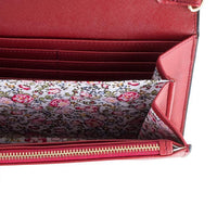 Thumbnail for Carly Burgundy Leather Purse Clutch With Gold Chain Crossbody Clutches JGI   