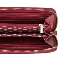 Thumbnail for Kate Burgundy Faux Textured Leather Clutch Clutches JGI   