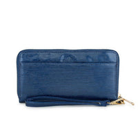 Thumbnail for Kate Navy Faux Textured Leather Clutch Clutches JGI   