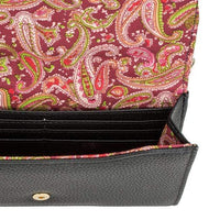 Thumbnail for Laney Black Pebbled Faux Leather Clutch With Gold Chain Strap Clutches JGI   