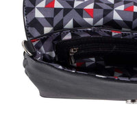 Thumbnail for Martha Black Leather Purse Clutch With Silver Hardware Clutches JGI   