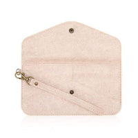Thumbnail for Nyla Blush Faux Leather Clutch Clutches JGI   