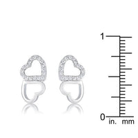 Thumbnail for Double Hearts Stud Earrings Earrings JGI   
