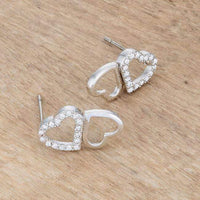 Thumbnail for Double Hearts Stud Earrings Earrings JGI   