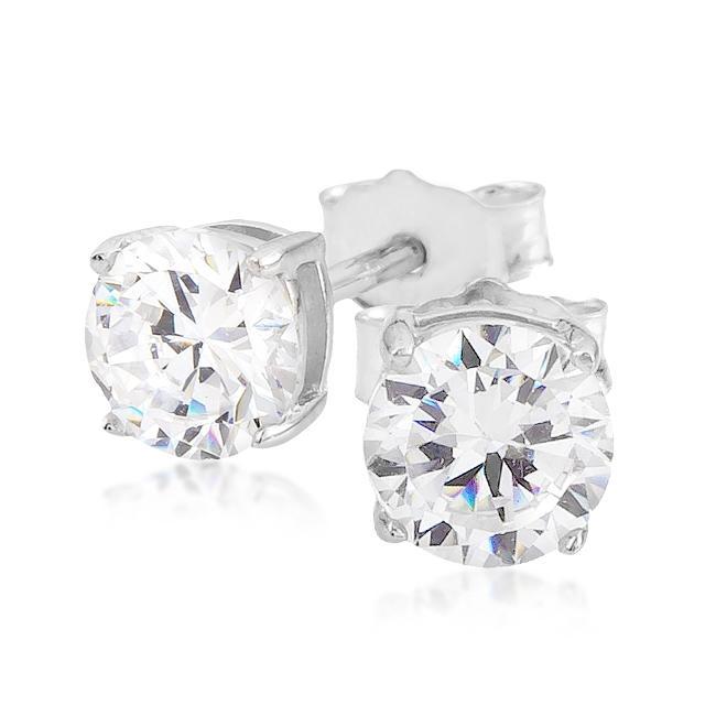 5 mm Round Cut Studs Earrings JGI   
