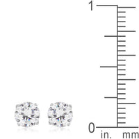 Thumbnail for 5 mm Round Cut Studs Earrings JGI   