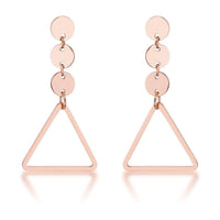Thumbnail for Trendy Triangle Stainless Steel Drop Earrings Earrings JGI   