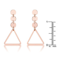 Thumbnail for Trendy Triangle Stainless Steel Drop Earrings Earrings JGI   