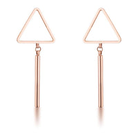 Thumbnail for Trendy Triangle Bar Stainless Steel Drop Earrings Earrings JGI   