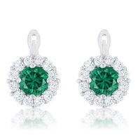 Thumbnail for Emerald Simple Drop Earrings Earrings JGI   