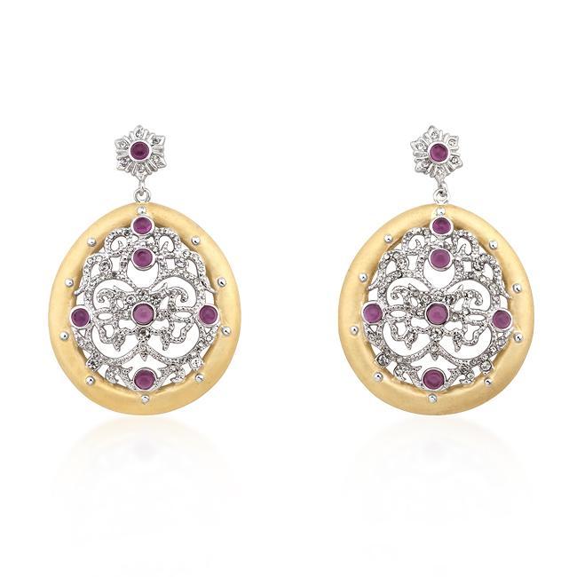 Filigree Formal Drop Earrings Earrings JGI   