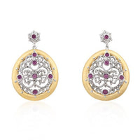 Thumbnail for Filigree Formal Drop Earrings Earrings JGI   
