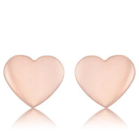 Thumbnail for Janet Rose Gold Heart Stud Earrings Earrings JGI   