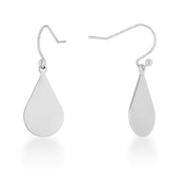 Thumbnail for Karla Rhodium Stainless Steel Teardrop Earrings Earrings JGI   